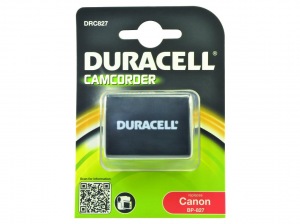 batria Canon BP-827, Duracell - 383132 [Duracell - ]