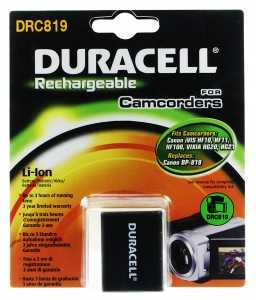 batria Canon BP-819, Duracell - 408725 [Duracell - ]